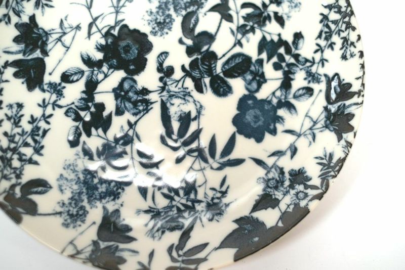 美濃焼 Botanical plate S 16cm 架空の植物園をテーマしたお皿 の通販