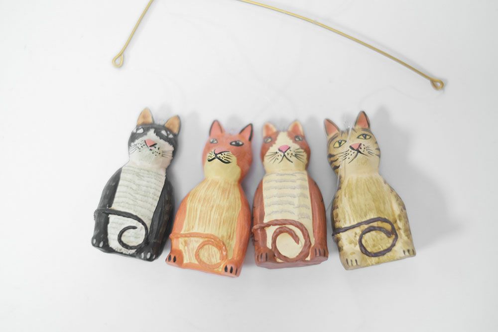 モビール 猫 ねこ にゃんこ ネコ かわいい 猫好き おもちゃ