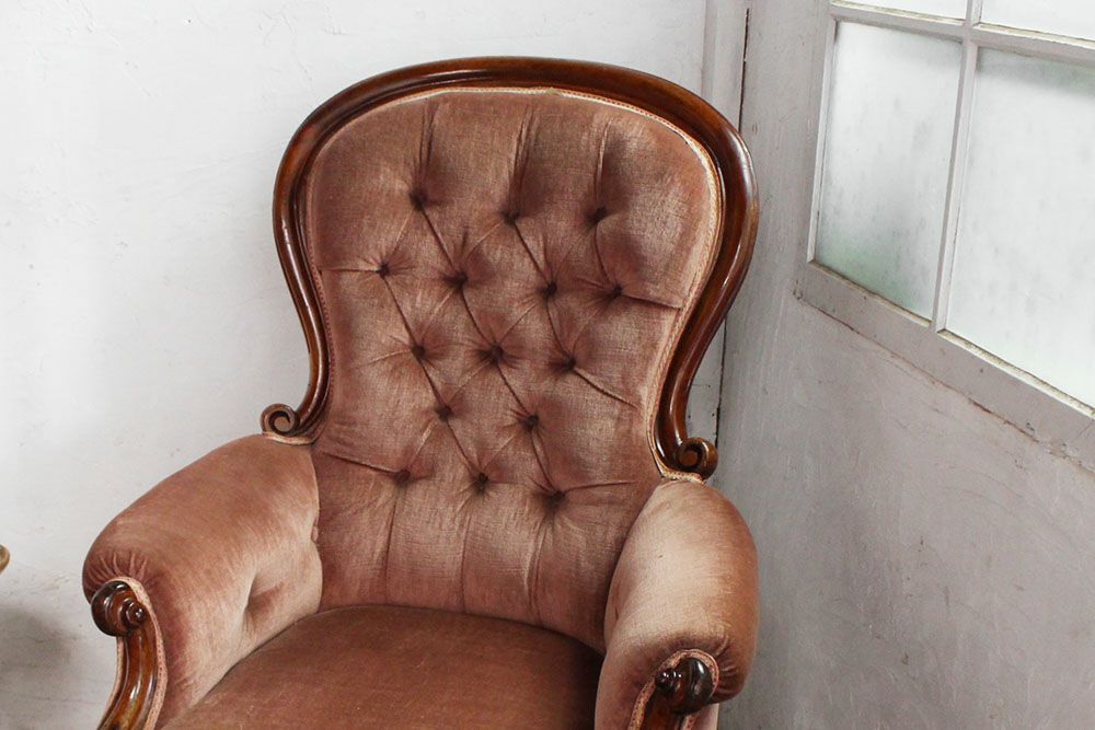 アンティークソファ イギリスの一人掛けソファーの通販 アンティーク 