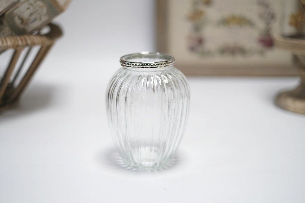 小さなガラスフラワーべースベース ガラス花瓶