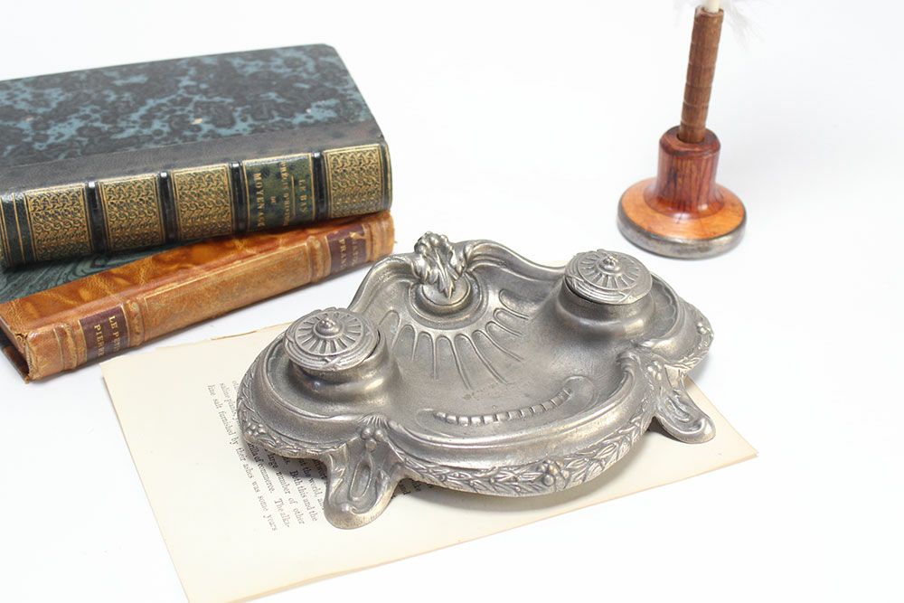 アンティークインクボトルケース フランス