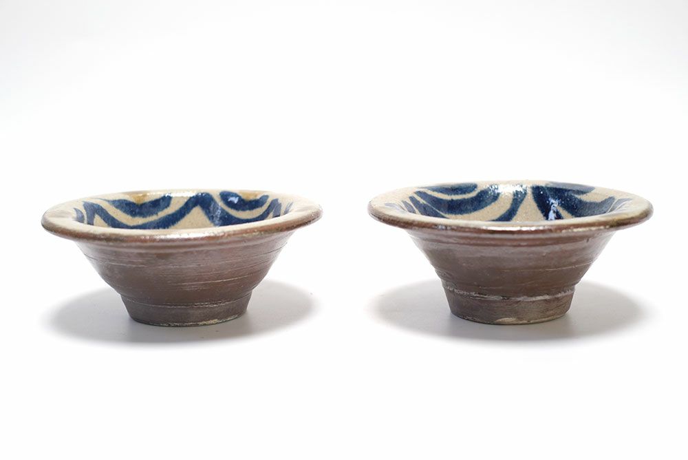 やちむん 沖縄 宮城正享 5寸ワンブー コバルト どんぶり 読谷村北窯 一点物3