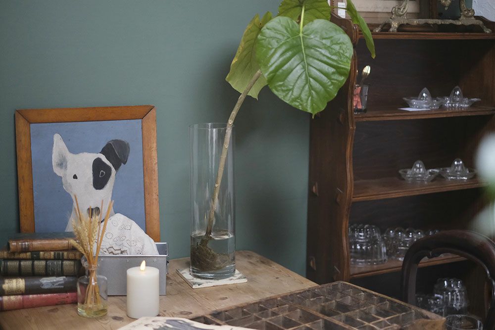 ボブシリンダーフラワーベース40cm 背の高いガラス花瓶 花器の通販MALTO