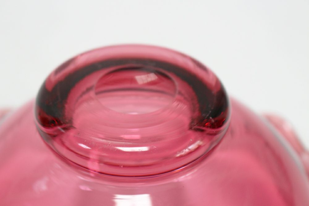 アンティークグランベリーガラス イギリス 独特な赤い色の小さな器8