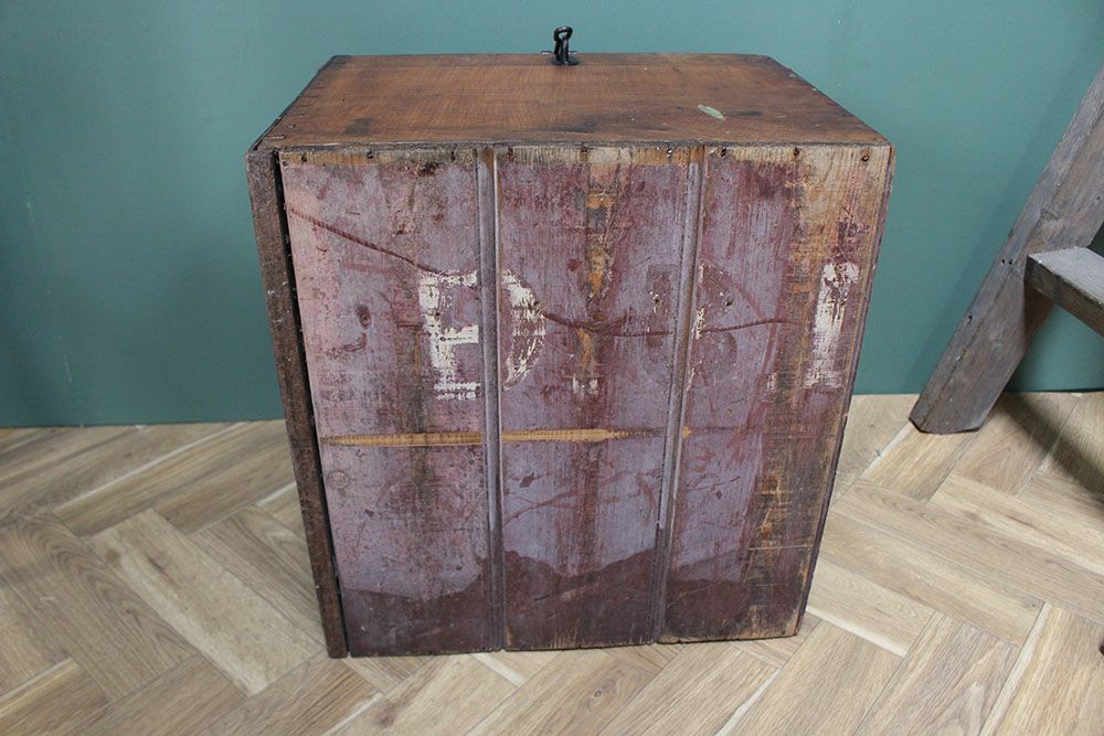 アンティーク ウッドボックス コンテナ 木箱 収納箱の通販