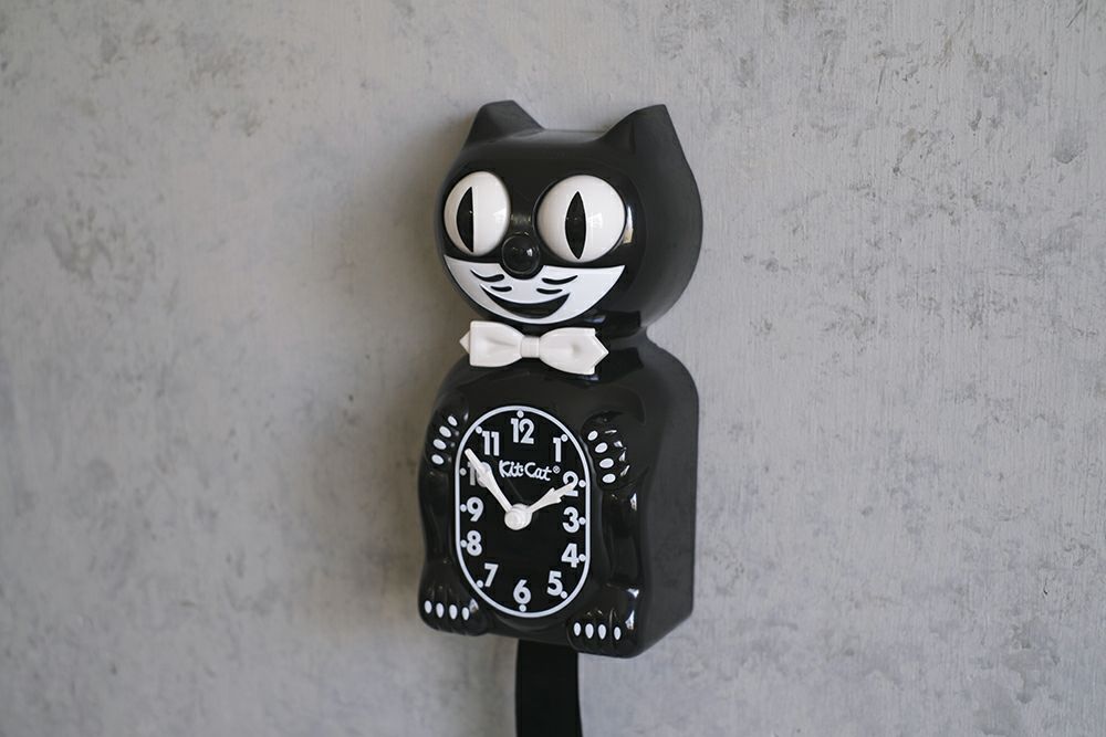 キットキャットクロック kit-cat clock 振り子時計