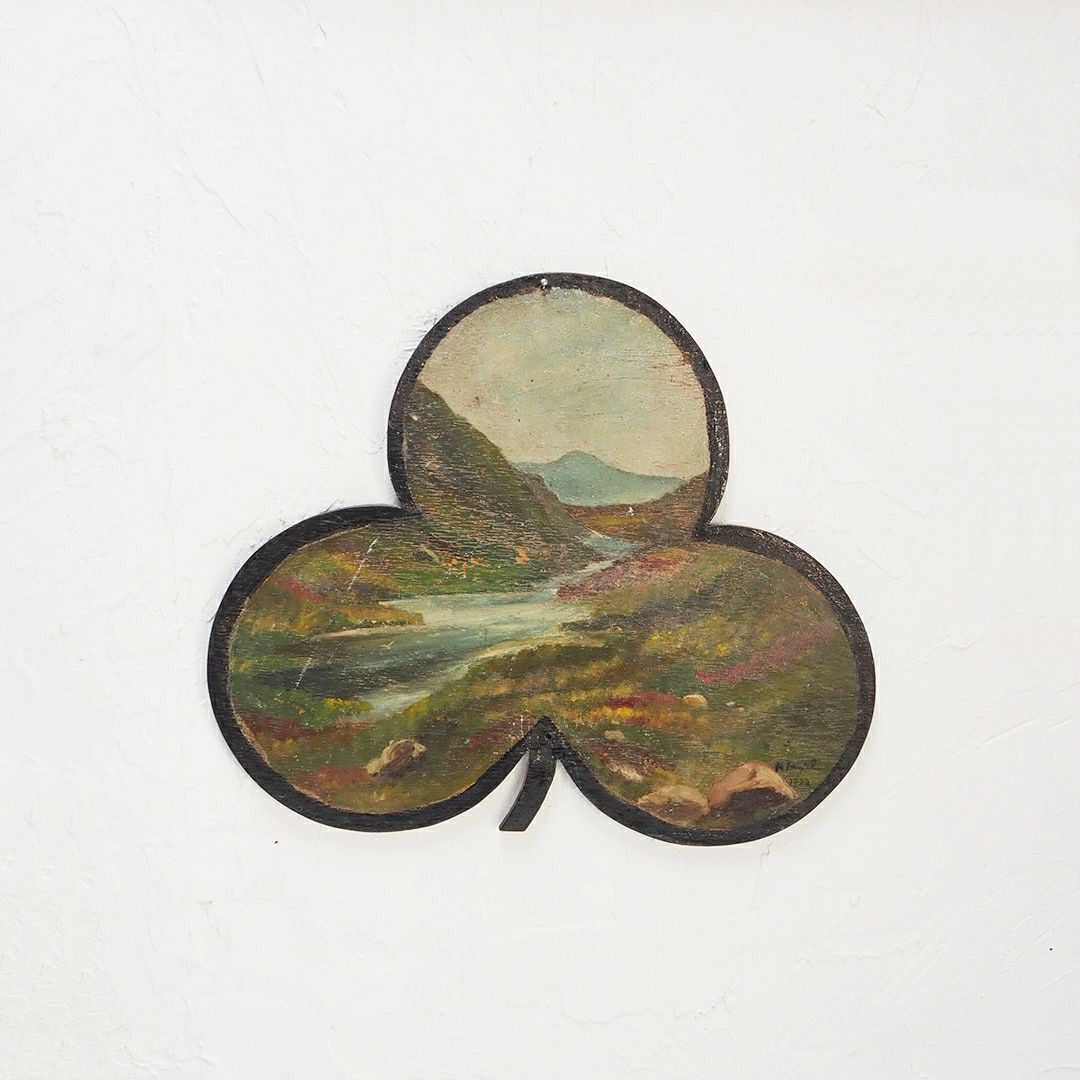 ヴィンテージ油絵 イギリス 風景画