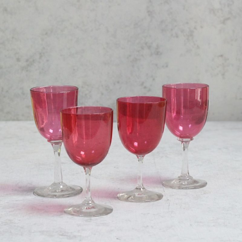 アンティーク クランベリーグラス イギリス アペリティフグラス 食前酒用グラスの通販 アンティークショップMALTOオンライン