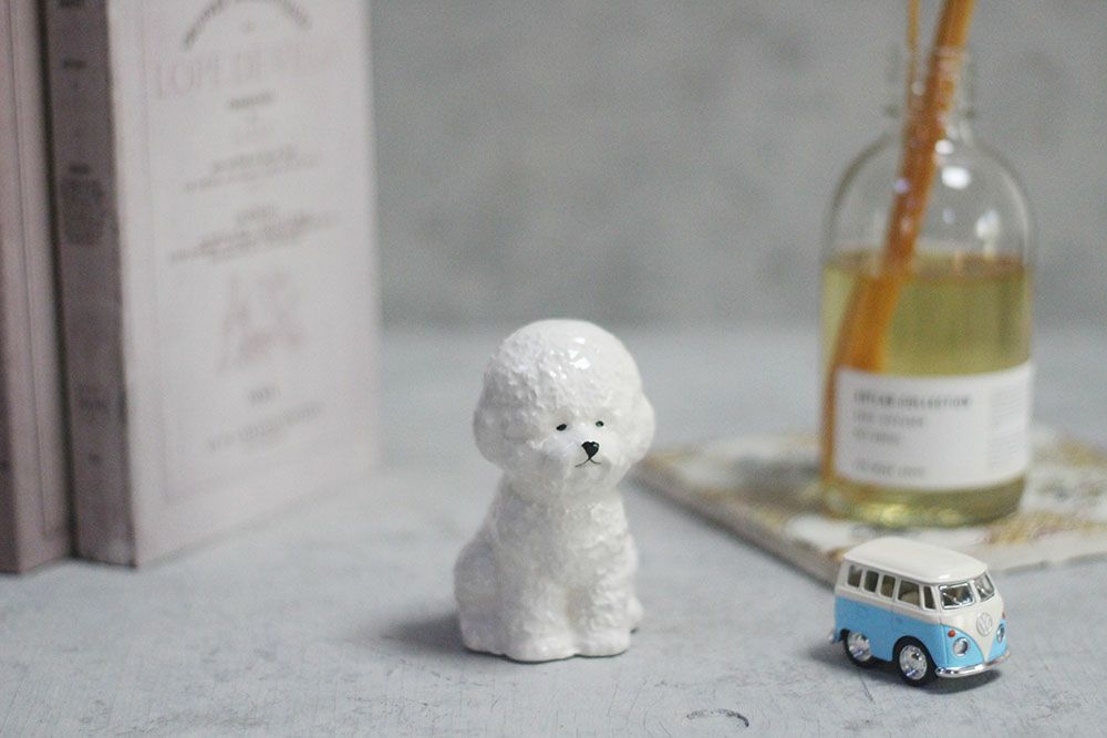 かわいい陶器のマルチベース モコさん 一輪挿し ビジョンフリーゼ