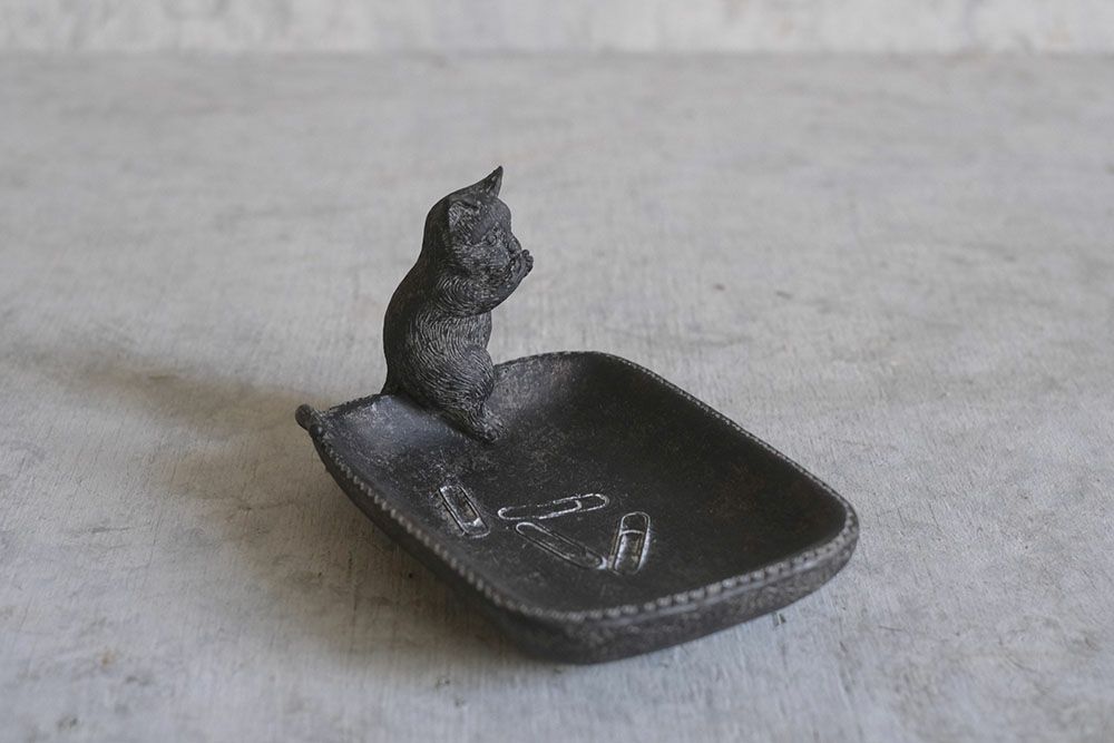 猫のトレイ 動物雑貨2