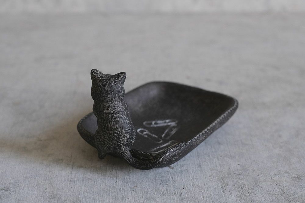 猫のトレイ 動物雑貨4