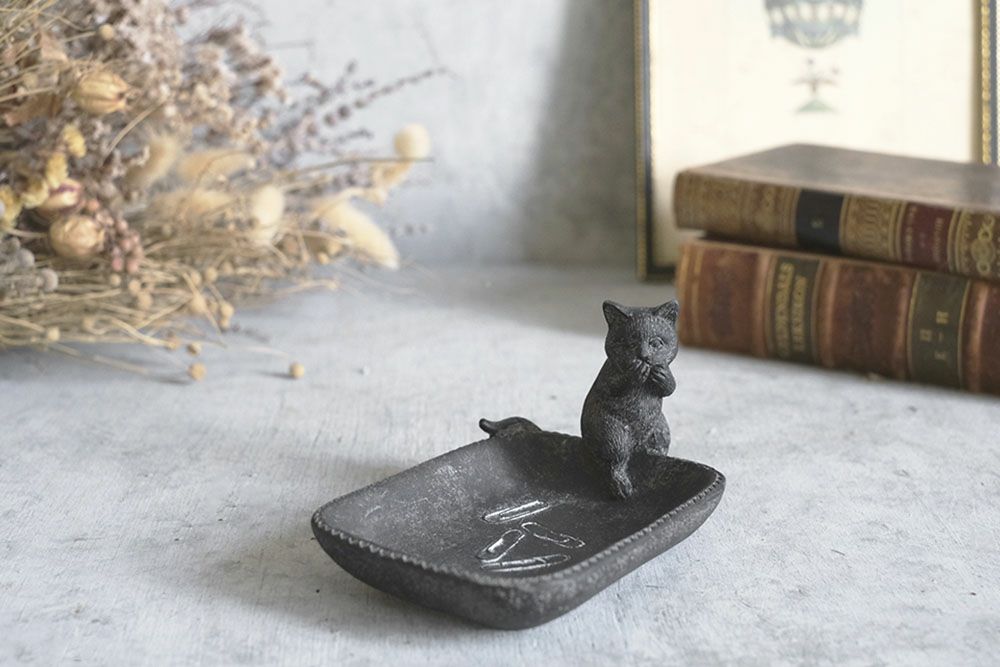 猫のトレイ 動物雑貨7