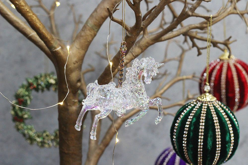 クリスマスオーナメント・カルーセルホース