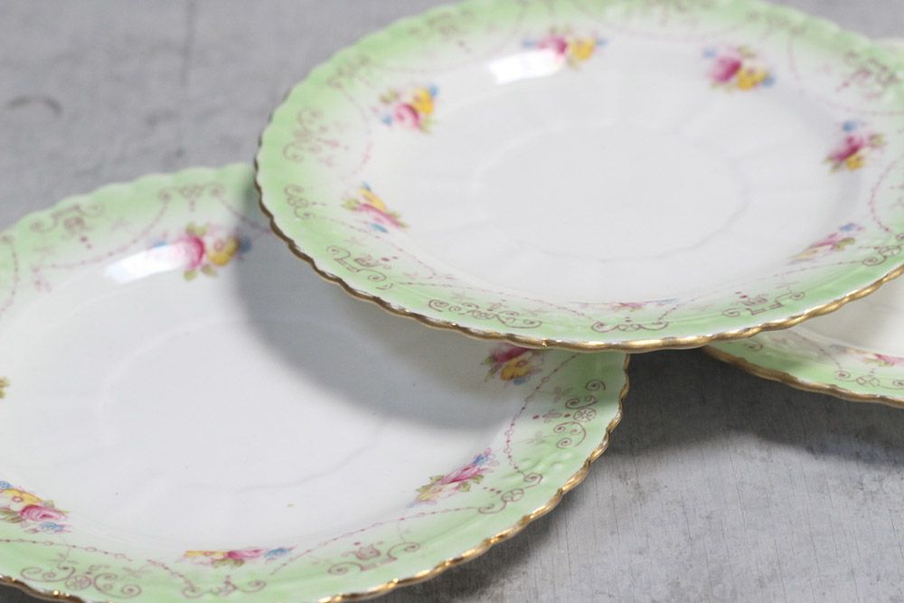 アンティークティーカップトリオ イギリス ROYAL ALBERT CROWN CHINA5