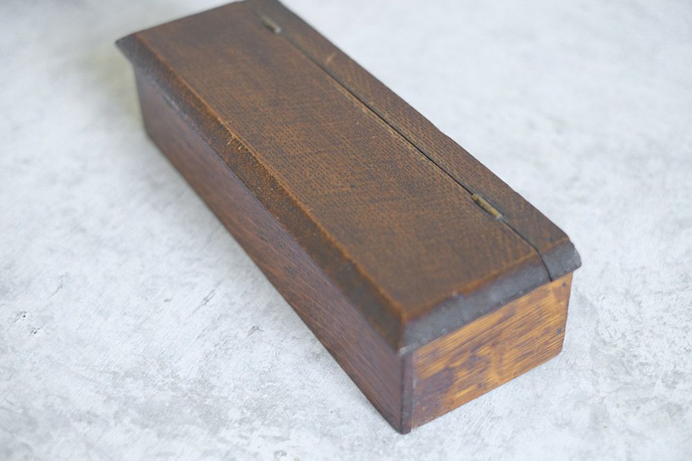 アンティーク小箱イギリス木製2
