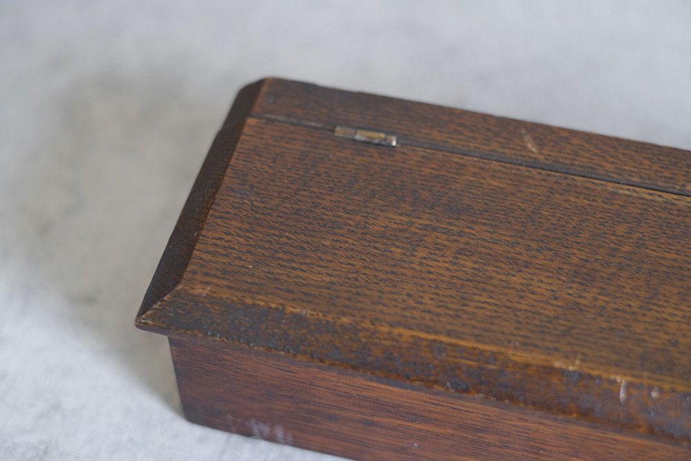 アンティーク小箱イギリス木製4