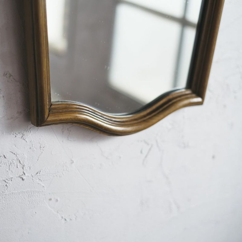 アンティークオークミラー フランス 壁掛け鏡の通販 アンティーク 