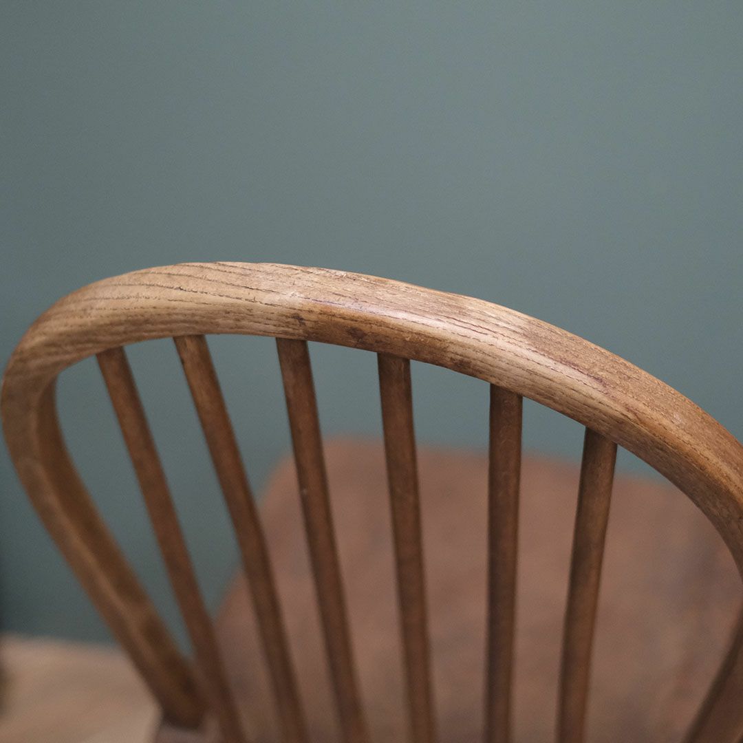 ヴィンテージ ウィンザーチェアE イギリス フープバックチェア 椅子