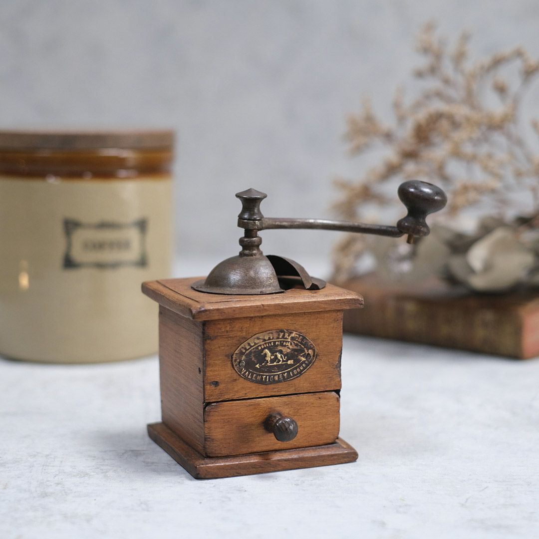 アンティーク コーヒーグラインダー コーヒーミル 豆挽 フランス  