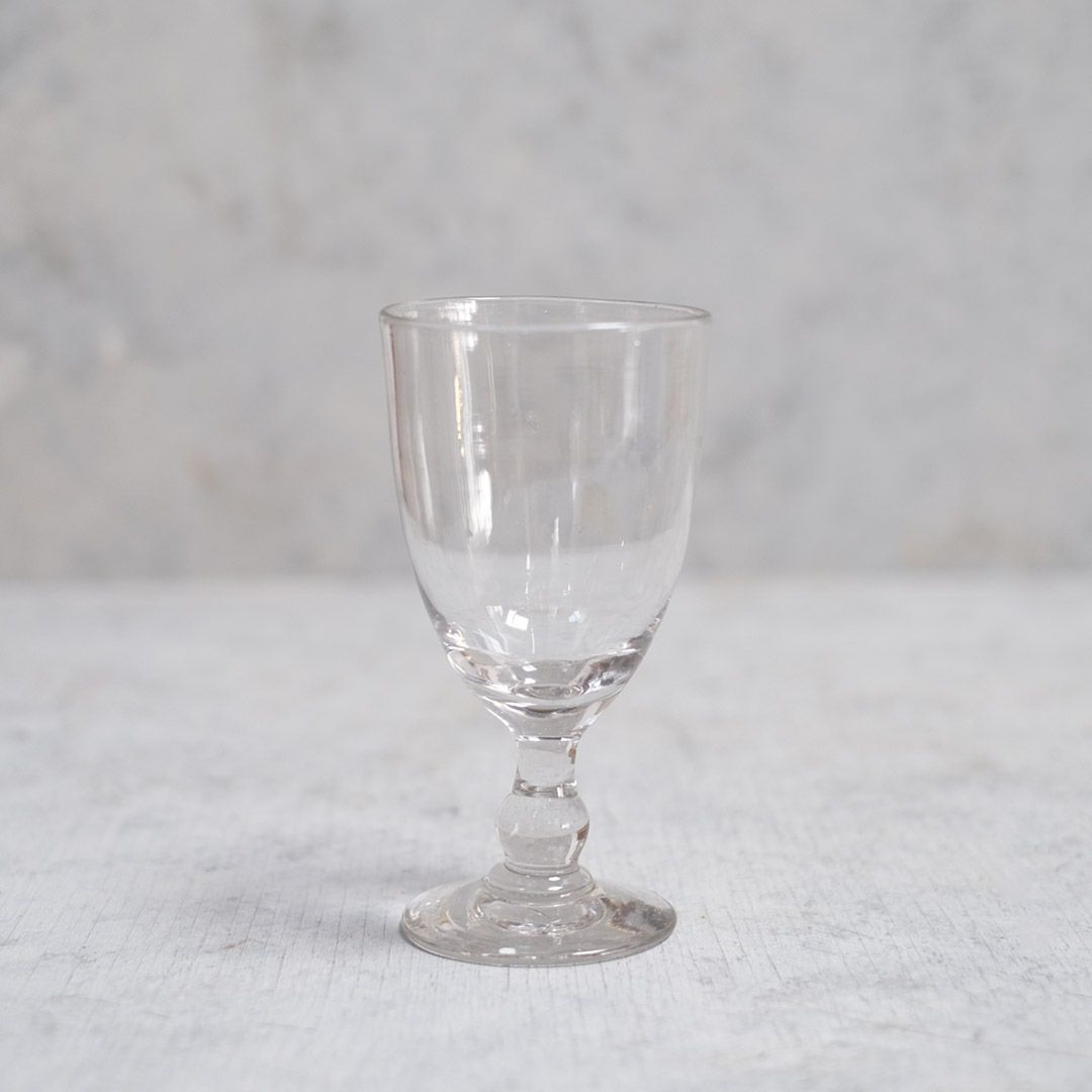 アンティーク 手吹きのビストログラス 1800年代 ワイングラス2
