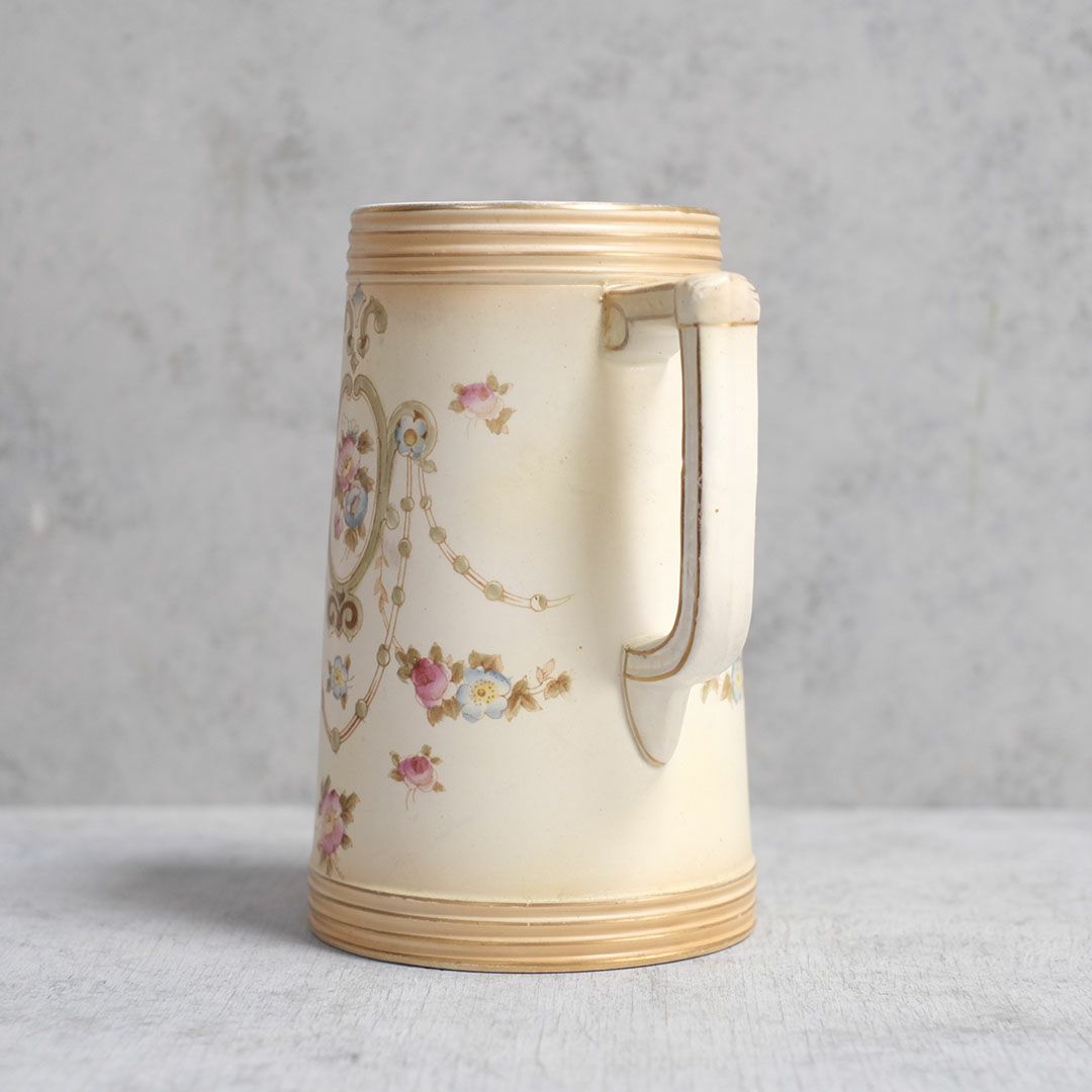 アンティークジャグ イギリス CROWN DEVON 陶器の花瓶4