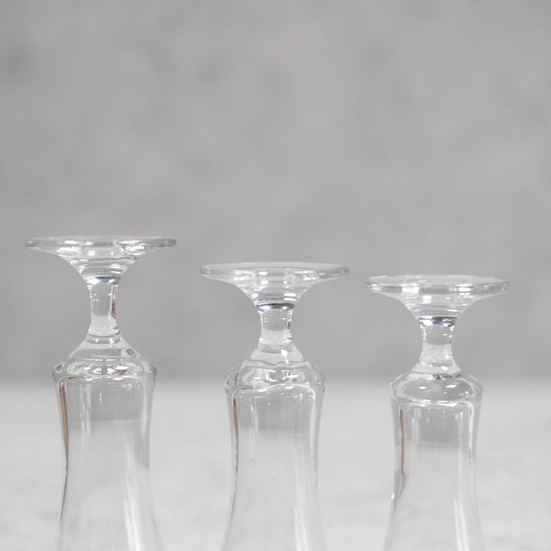 ヴィンテージ アペリティフグラス 伝統的な吹きガラスによって作られたハンドメイドのヴィンテージグラス4