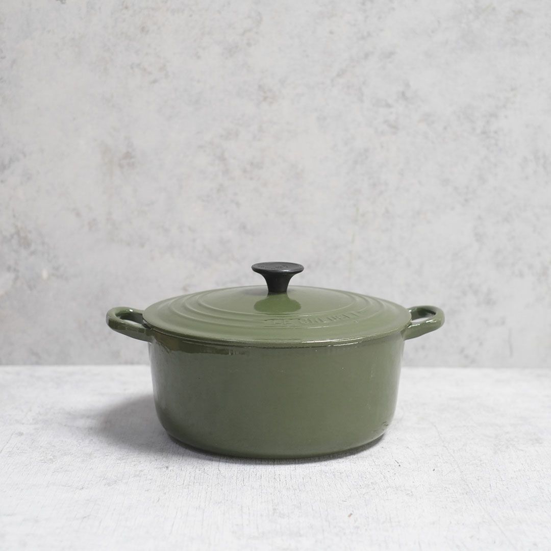 オールド ル・クルーゼ ココットロンド フランス LE CREUSET  両手鍋 サイズ22