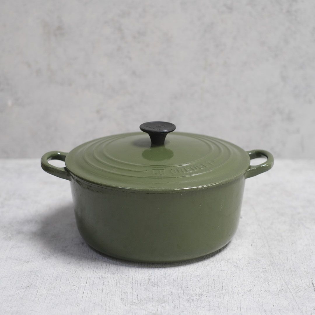 オールド ル・クルーゼ ココットロンド フランス LE CREUSET  両手鍋 サイズ22