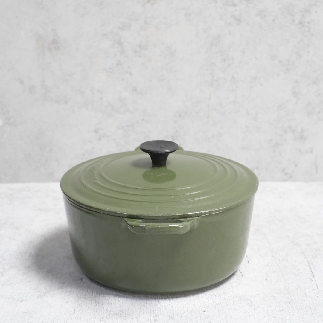 オールド ル・クルーゼ ココットロンド フランス LE CREUSET  両手鍋 サイズ22