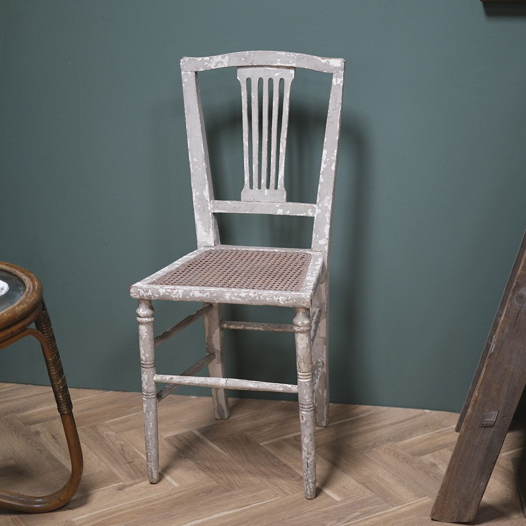 アンティーク ケーンシートチェア フランス シャビーシック 椅子