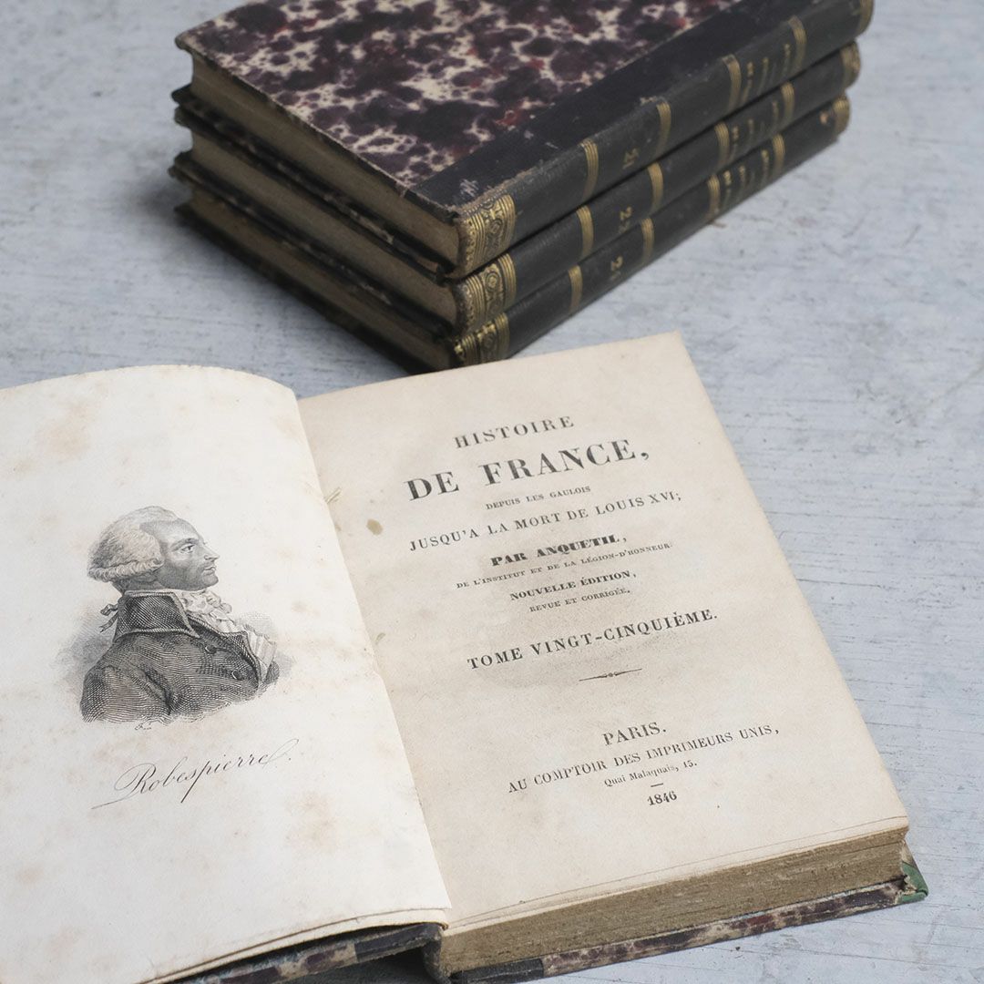 小さなアンティークブック フランス 古書1846年