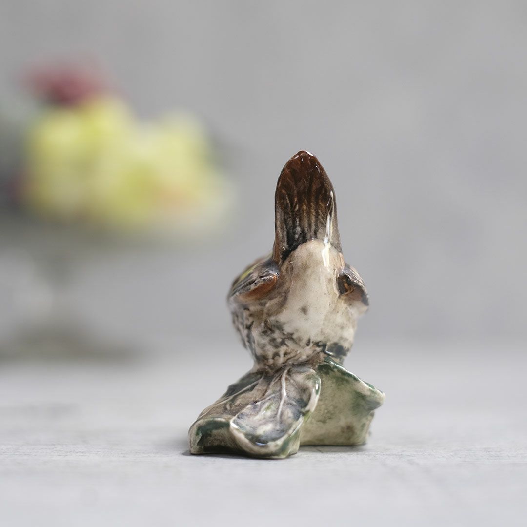 ヴィンテージフィギリン BESWICK 鳥の置物 ピーターラビット陶製フィギュアで有名なイギリスのベスウィック社製5