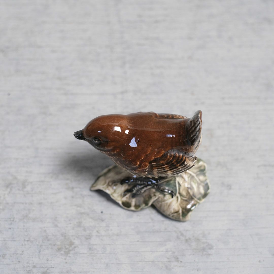 ヴィンテージフィギリン BESWICK 鳥の置物 ピーターラビット陶製フィギュアで有名なイギリスのベスウィック社製7