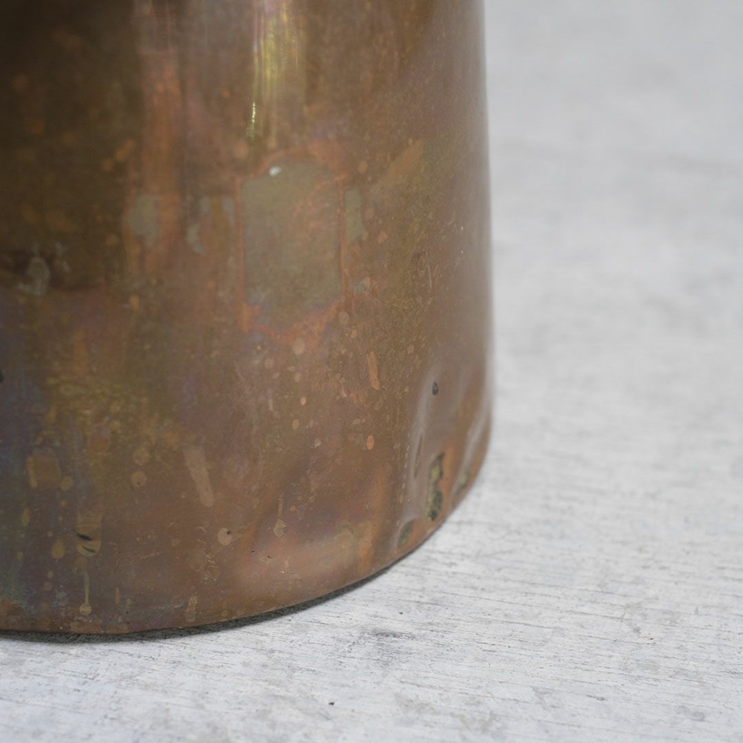 アンティーク コールドロン 鍋 イギリス コッパー 銅製