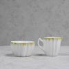 アンティーク ミルクジャグ シュガーボウル アールデコ イギリス MELBA BONE CHINA メルバ