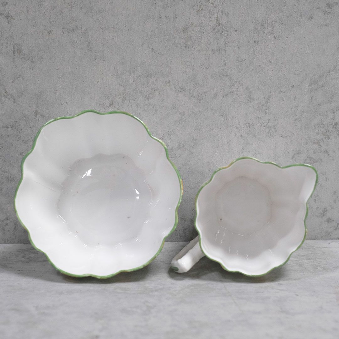 アンティーク ミルクジャグ シュガーボウル アールデコ イギリス MELBA BONE CHINA メルバ/アンティーク食器07