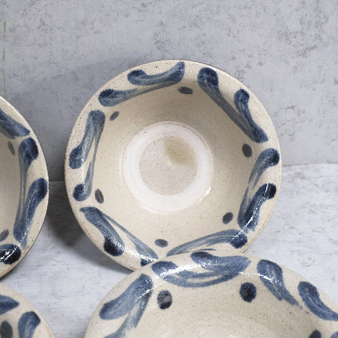 やちむん 沖縄 宮城正享 6寸 18cm ワンブー 茶色 どんぶり 読谷村北窯 登り窯07