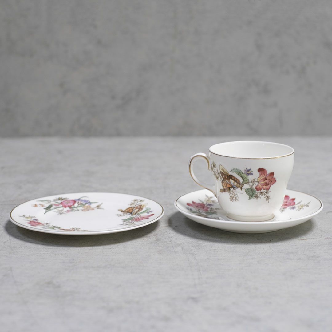 ヴィンテージティーカップ&ソーサトリオWEDGWOOD ウェッジウッド4