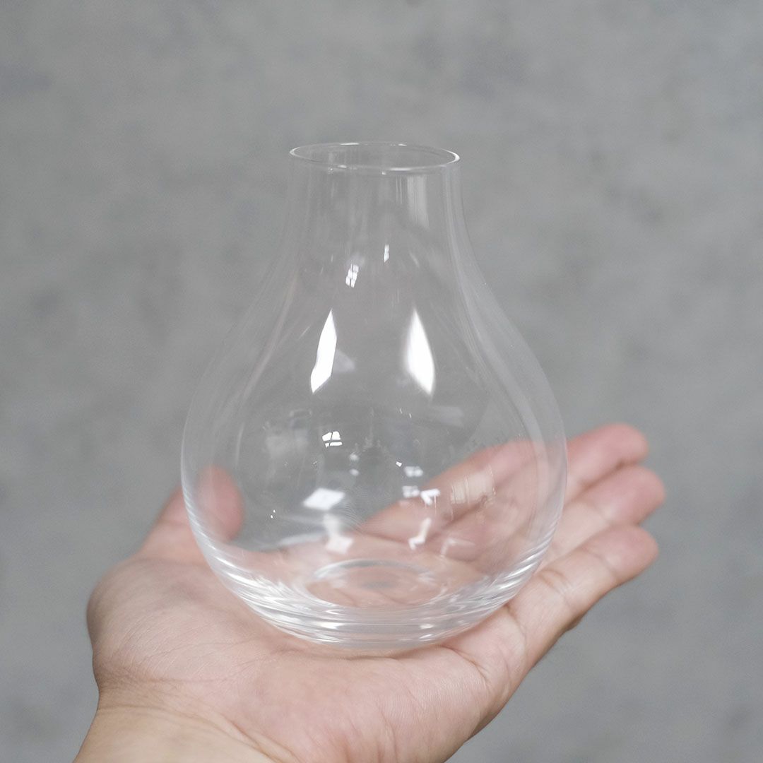 ガラスの小さなフラワーベースA 花瓶 花器を販売〈通販インテリア