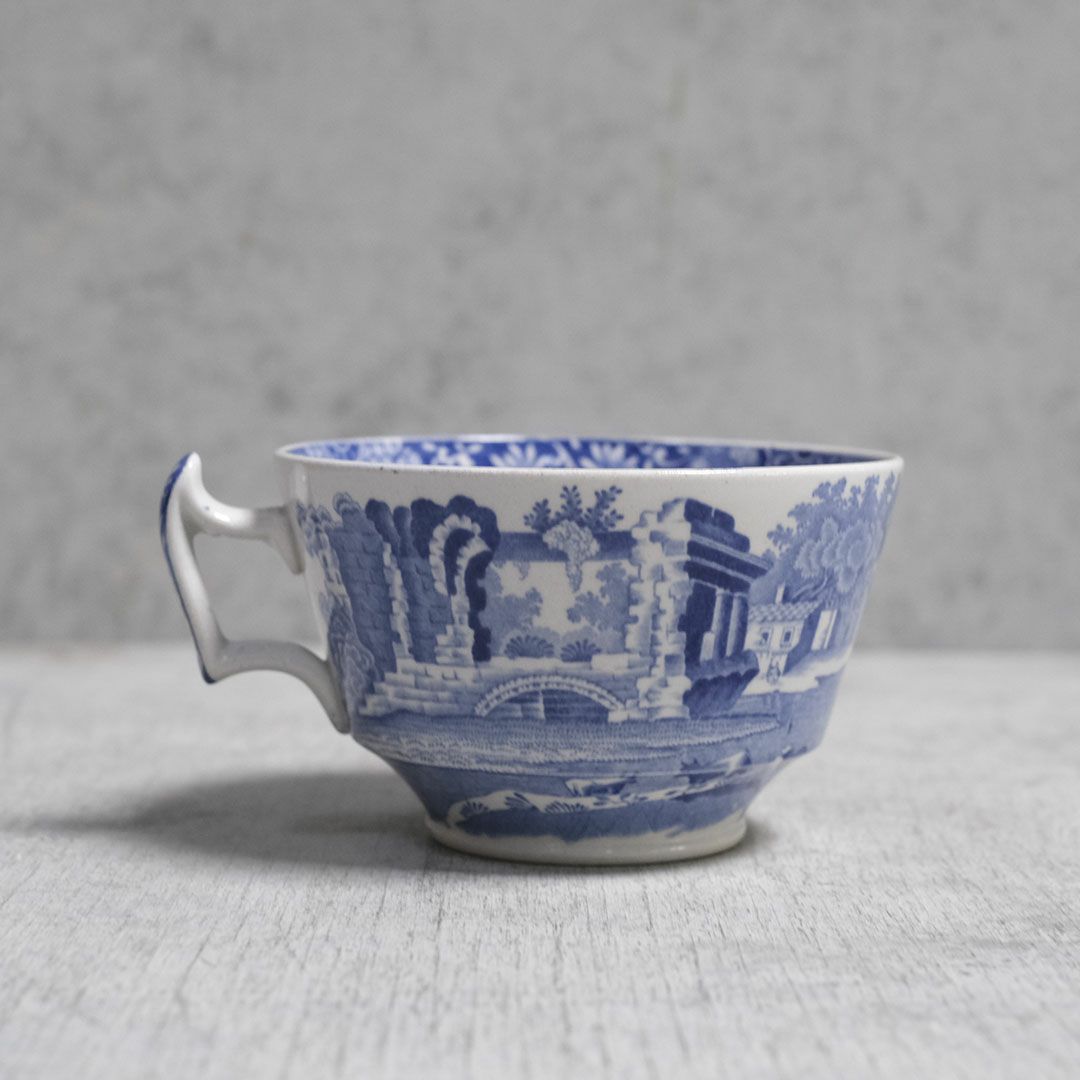 アンティークティーカップ&ソーサー SPODE ITALIAN スポード イギリス