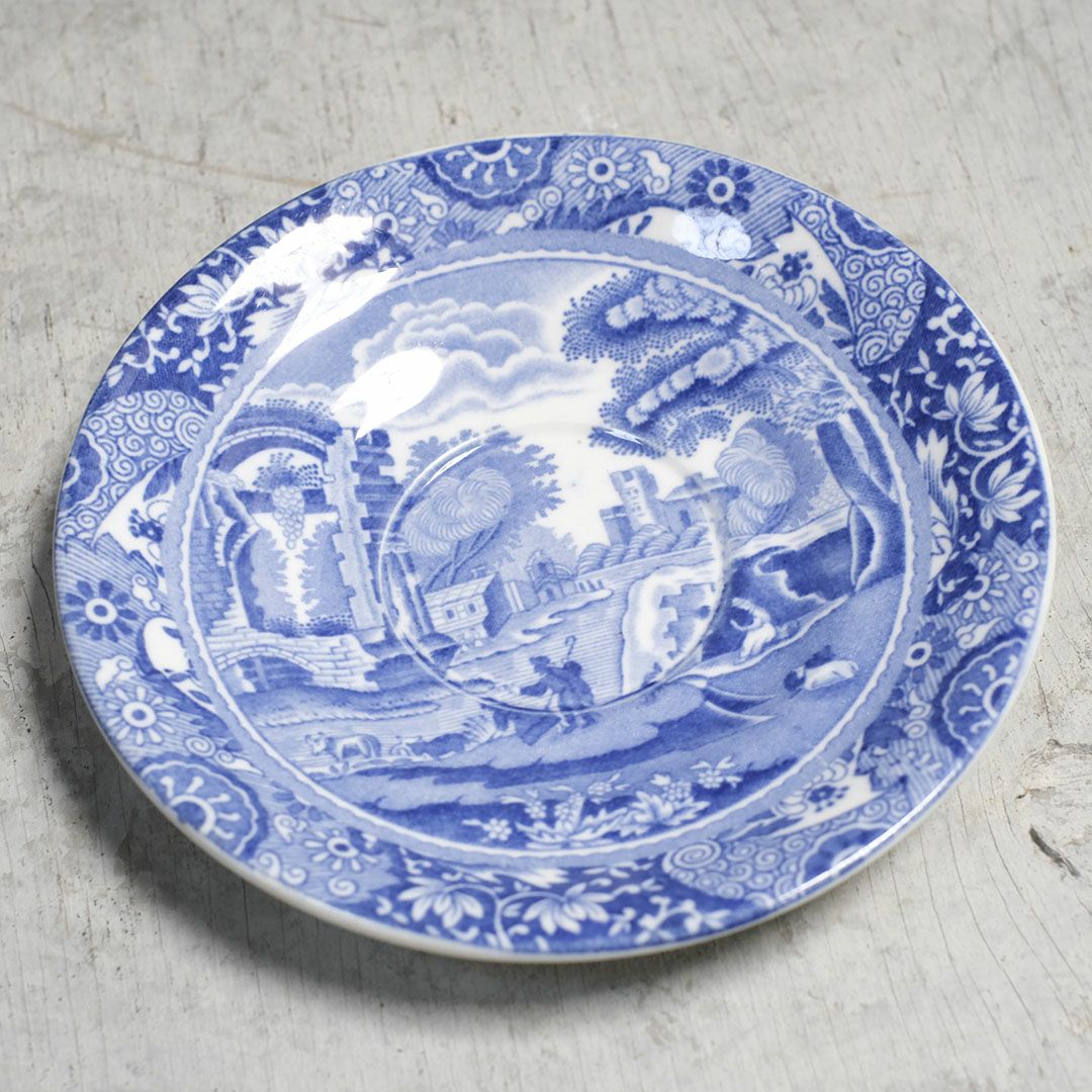 アンティークティーカップ&ソーサー SPODE ITALIAN スポード イギリス