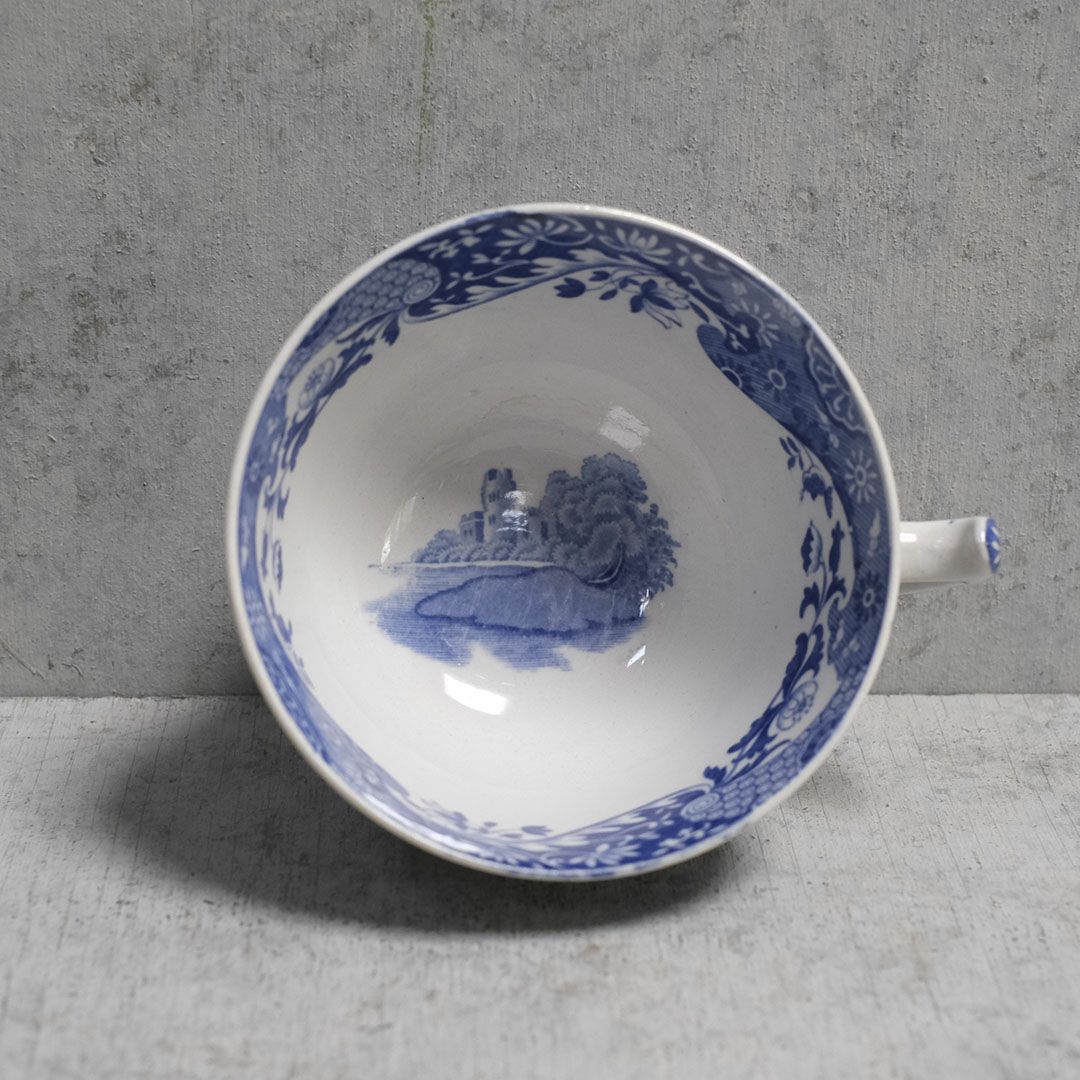 アンティークティーカップ&ソーサー SPODE ITALIAN スポード イギリス