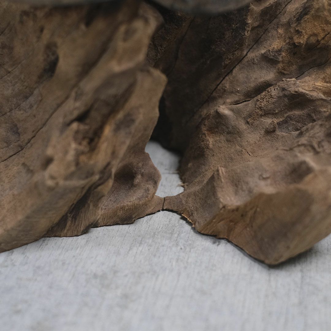 古木とガラスのフラワーベースを通販する東京のインテリアショップMALTO