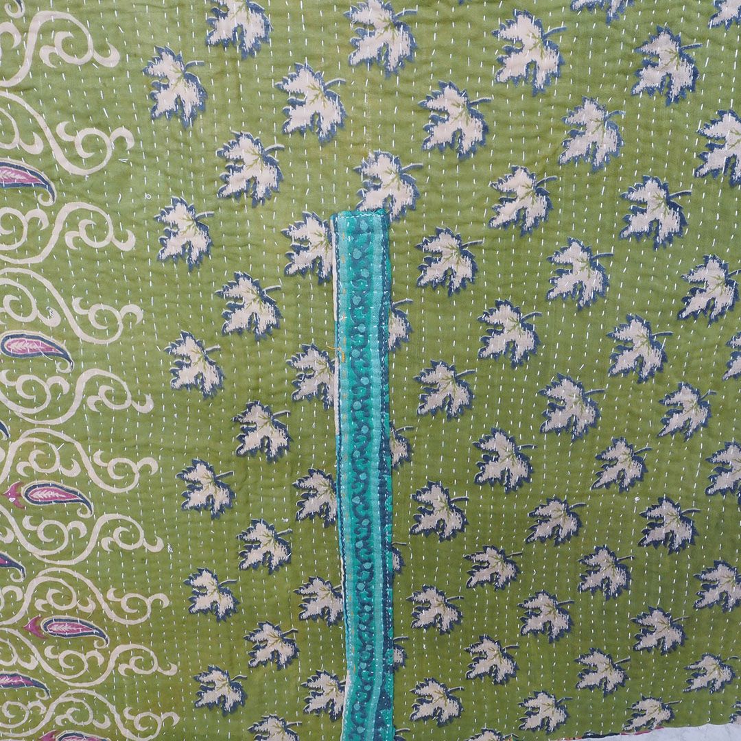 KANTHA(カンタ)・パッチワーク刺し子の大判ファブリック