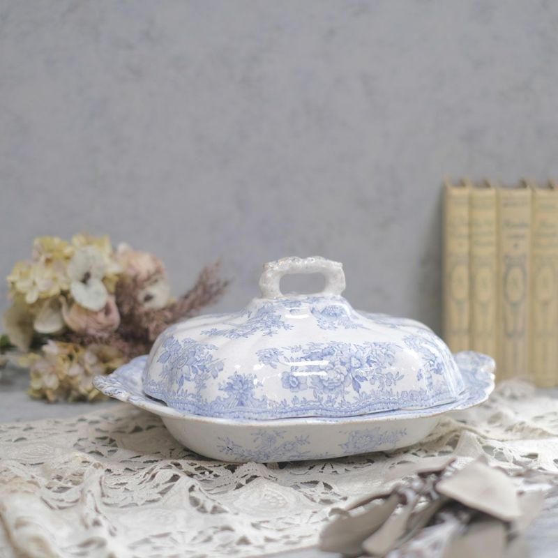 イギリスアンティーク　アジアンティックフェザンツ アンティークチュリーン Wedgwood イギリス Asiatic Pheasant アジア