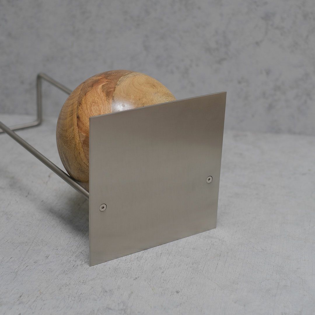 かわいいスロープブックエンド/シルバー おしゃれなインテリア雑貨屋MALTO