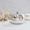 アンティークマフィンディッシュ イギリス シルバープレート 保温ができる蓋つきのお皿