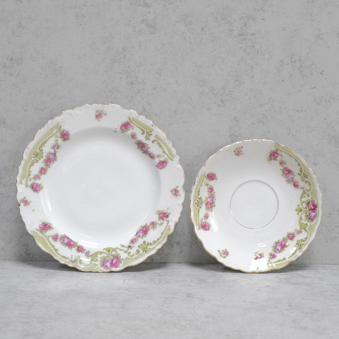 アンティークティーカップトリオ イギリス 10