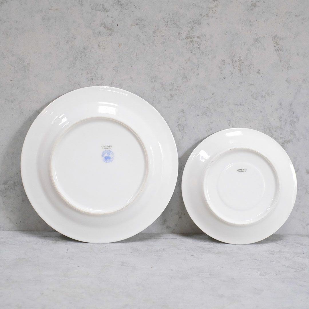 アンティークティーカップ＆ソーサトリオ LIMOGES リモージュ BAYNAUD アンティーク食器9