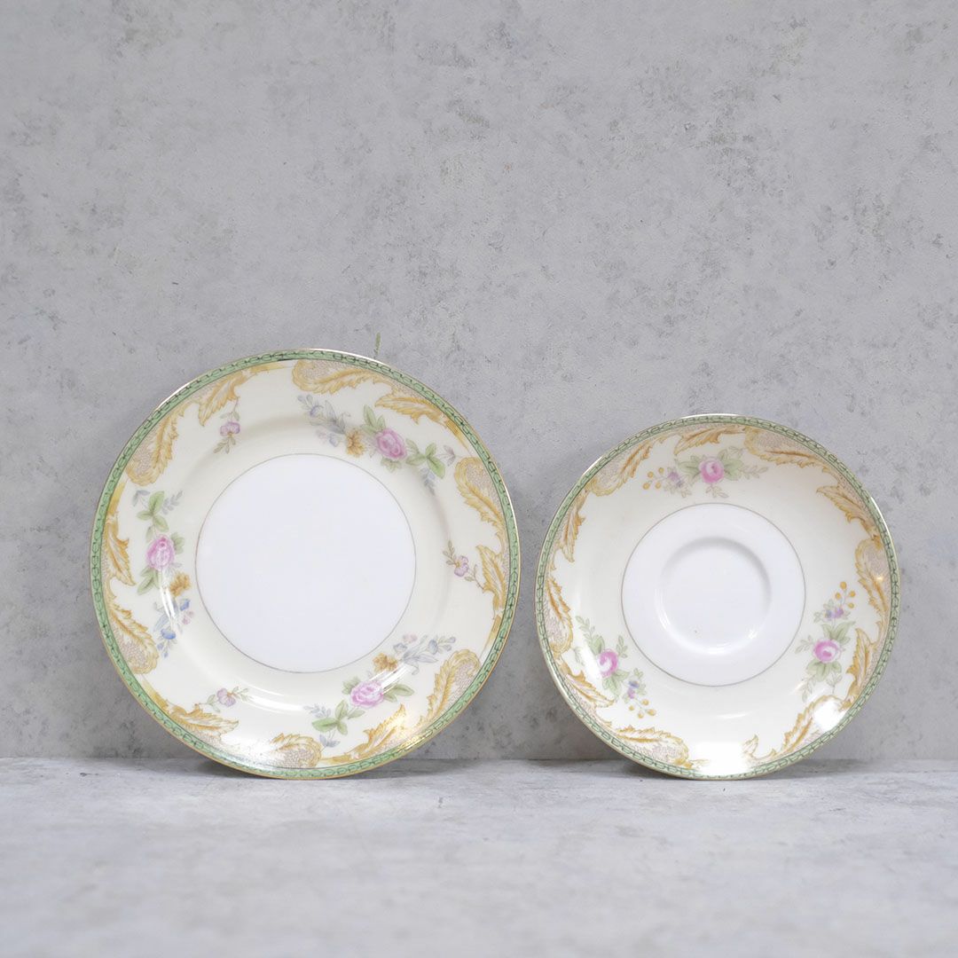 ヴィンテージティーカップトリオ Noritake ノリタケ FOREIGN4